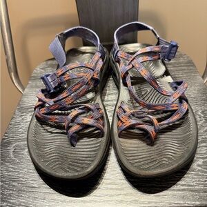 Chaco Women's Sandals - Black and Purple